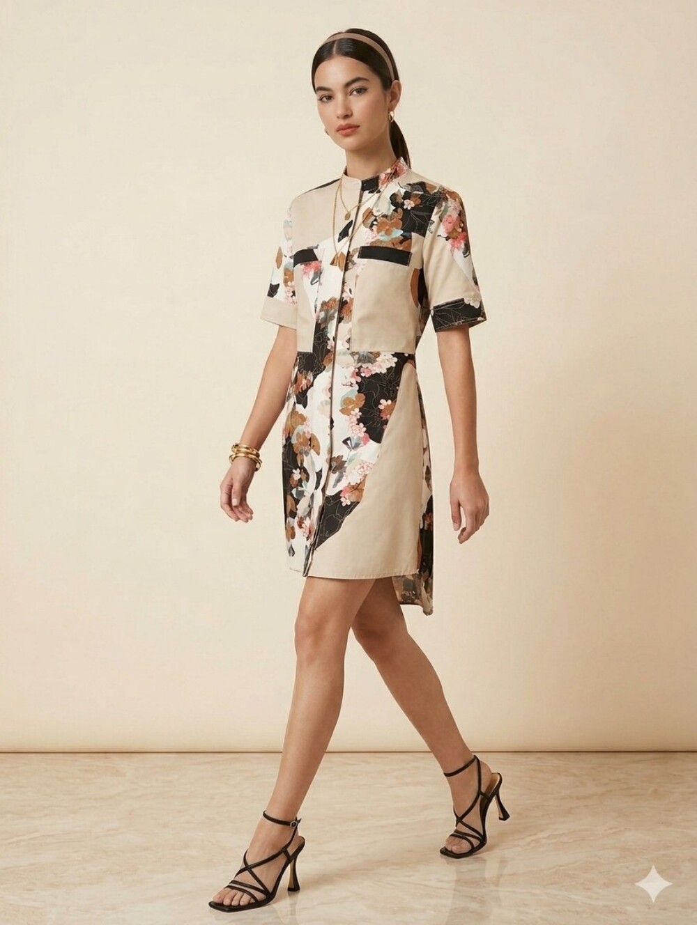 3.1 Phillip Lim Japanese Floral print Dress